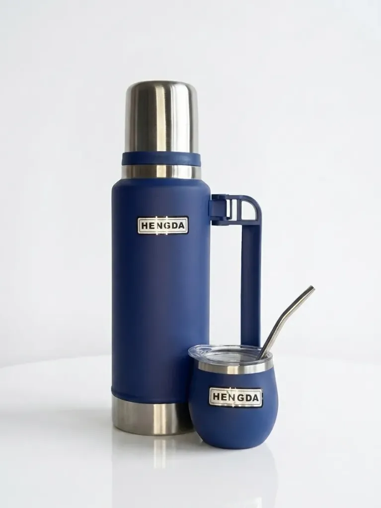 Termo con mate Hengda 1Lt