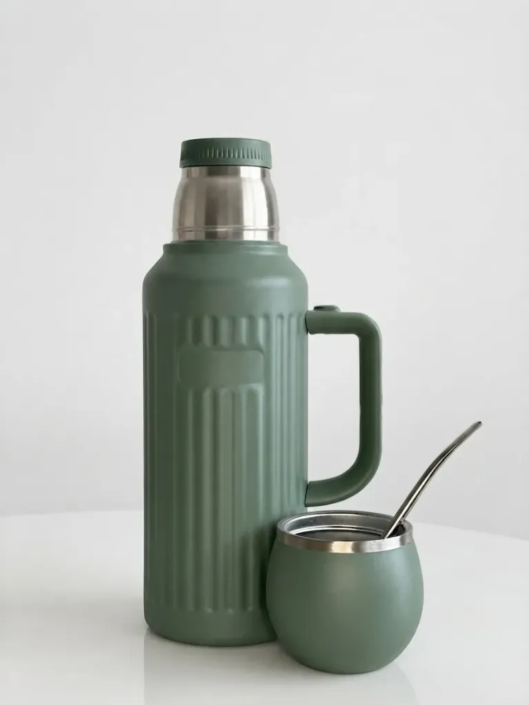 Termo con mate YQ 1,3Lt