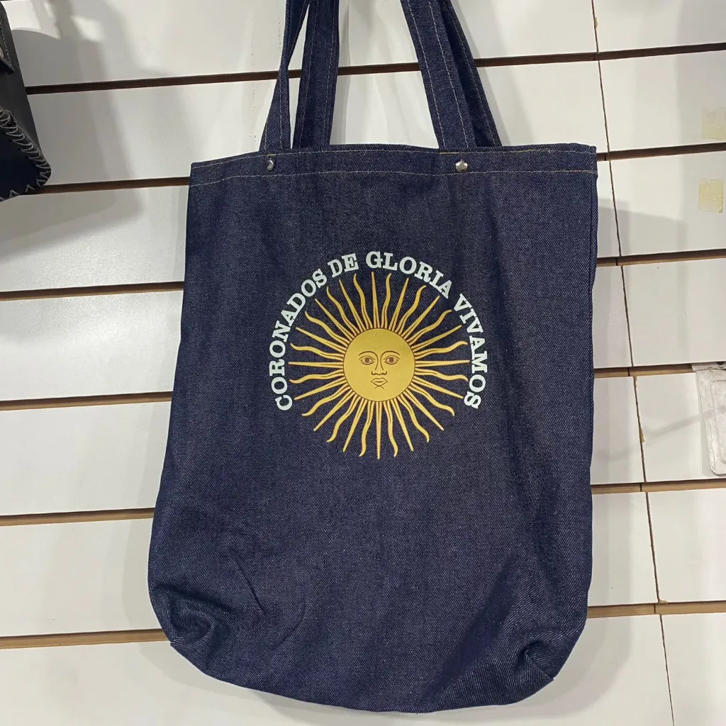 bolso tote bag jean sol de mayo