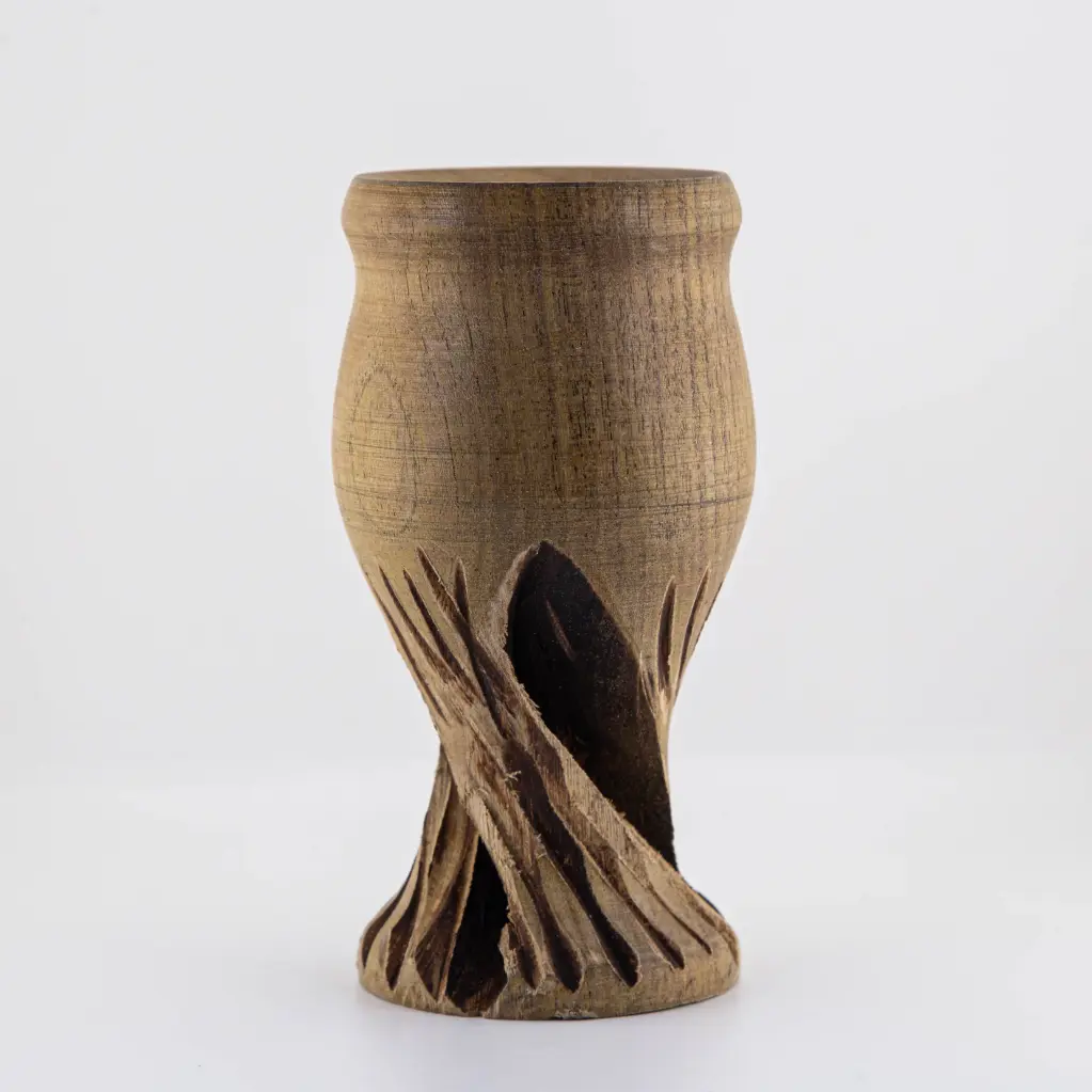 art. m076 Mate de algarrobo tipo árbol