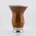 Mate calabaza con base y virola de aluminio