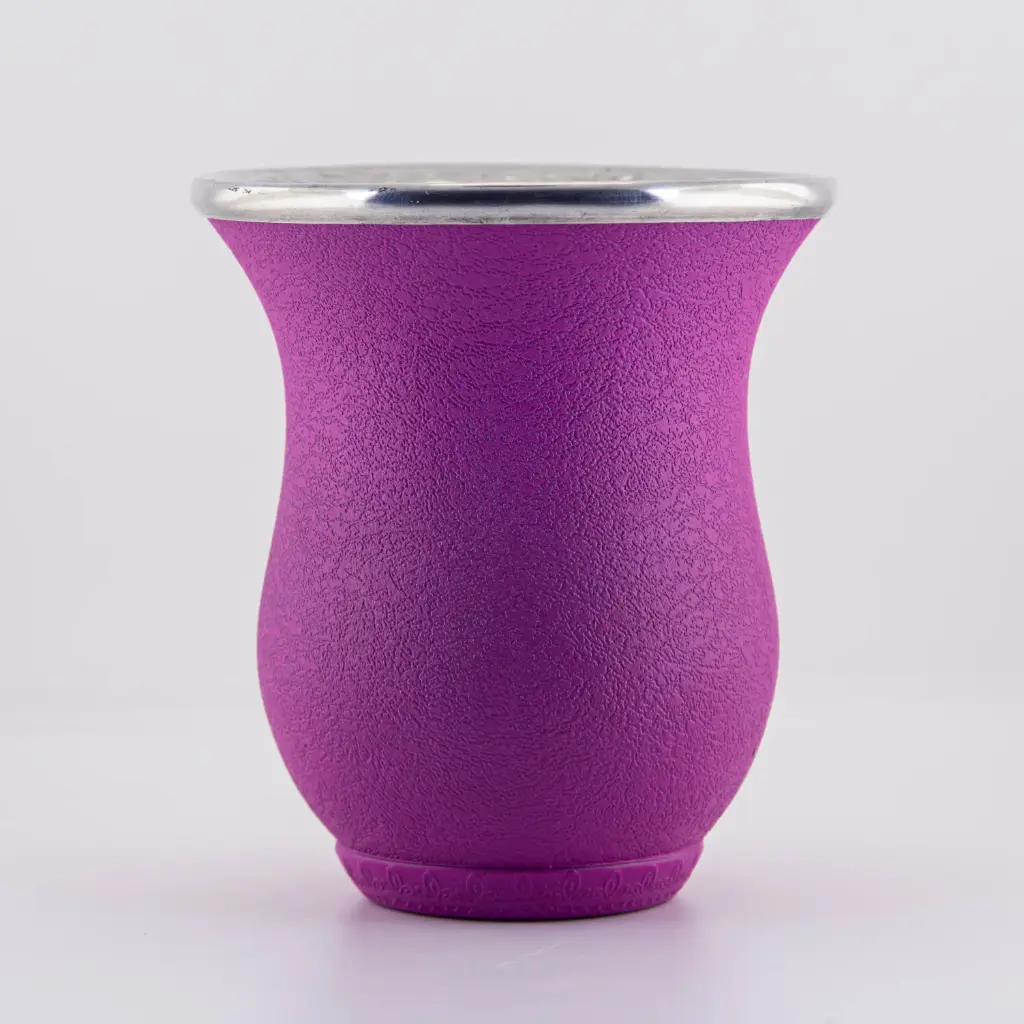Mate PVC con virola de aluminio