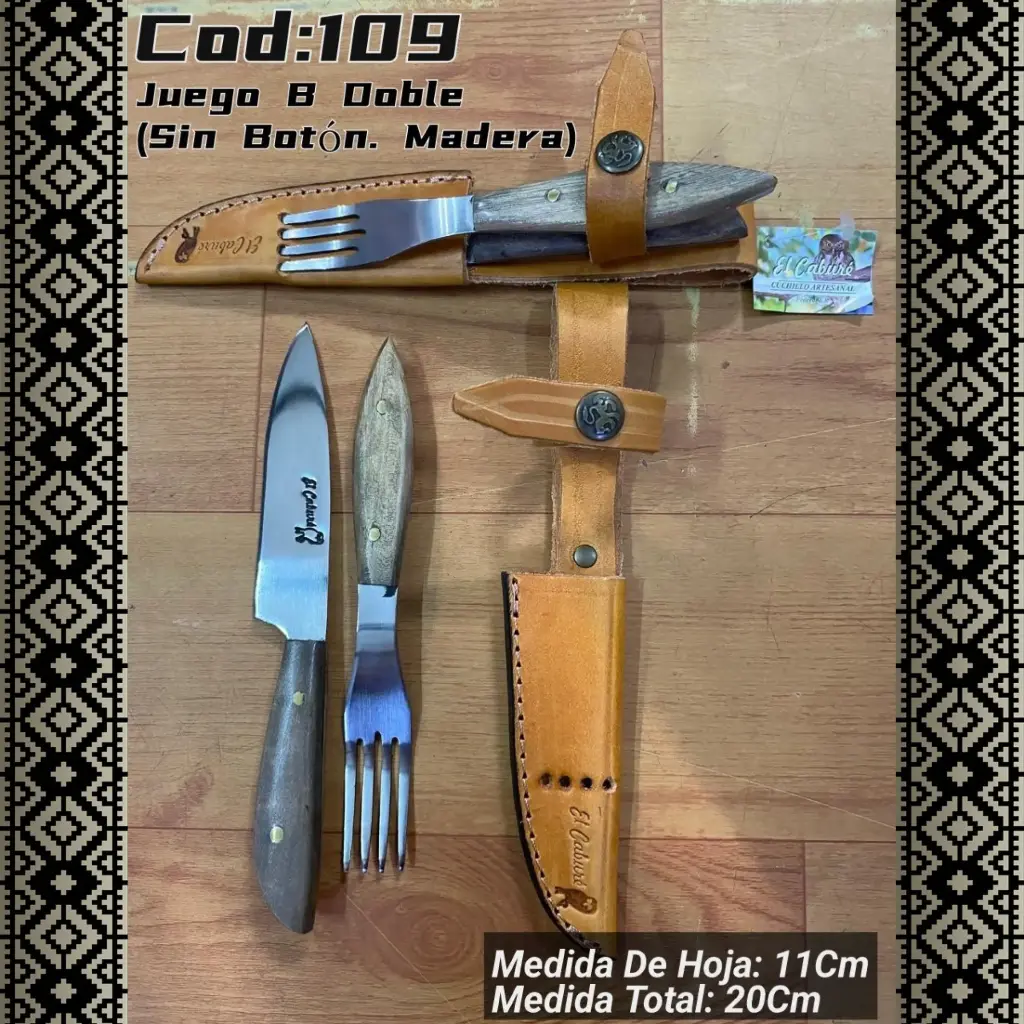 [c109] Juego B Doble (Madera)