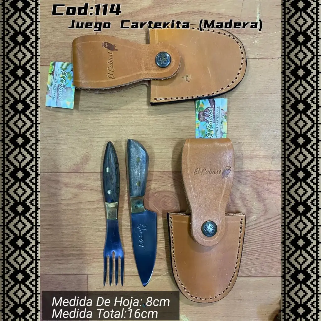 [c114] Juego Carterita (Madera)