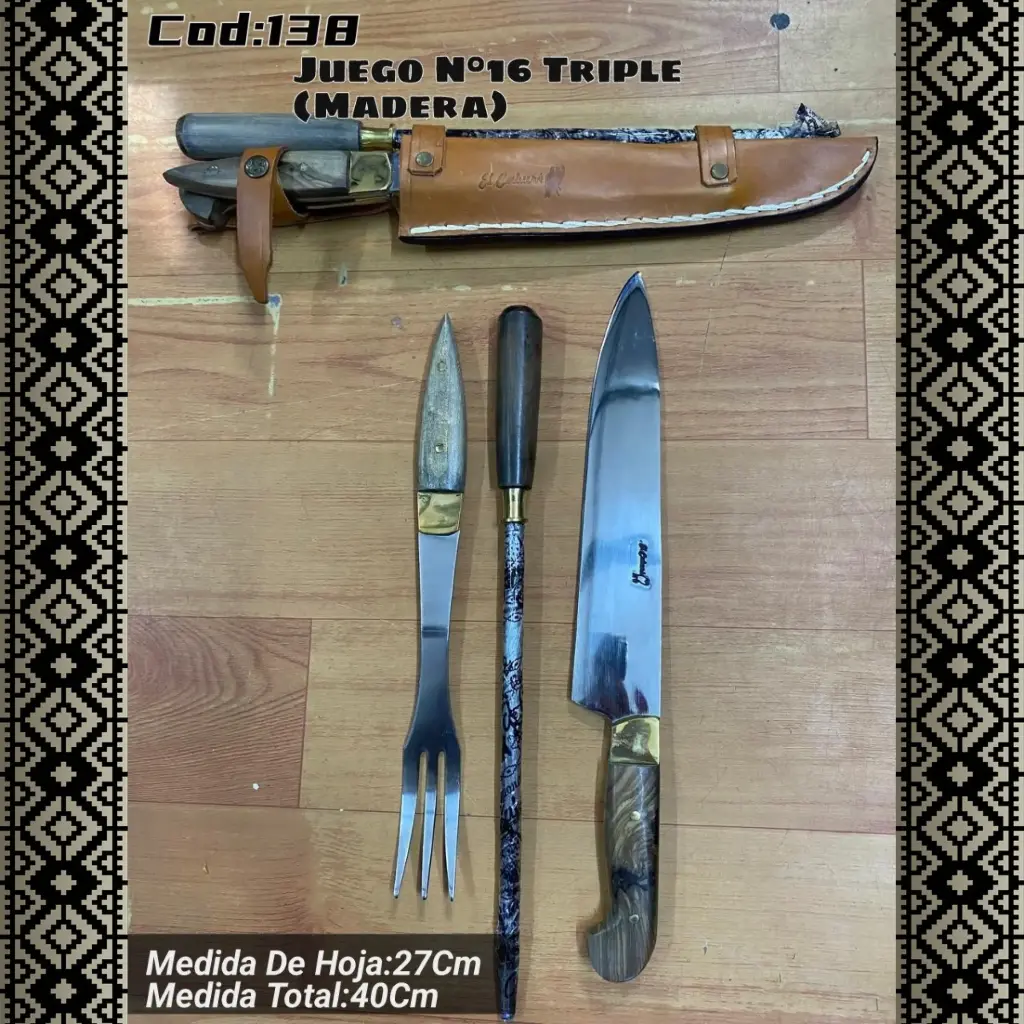 Juego N°16 Triple (Madera)