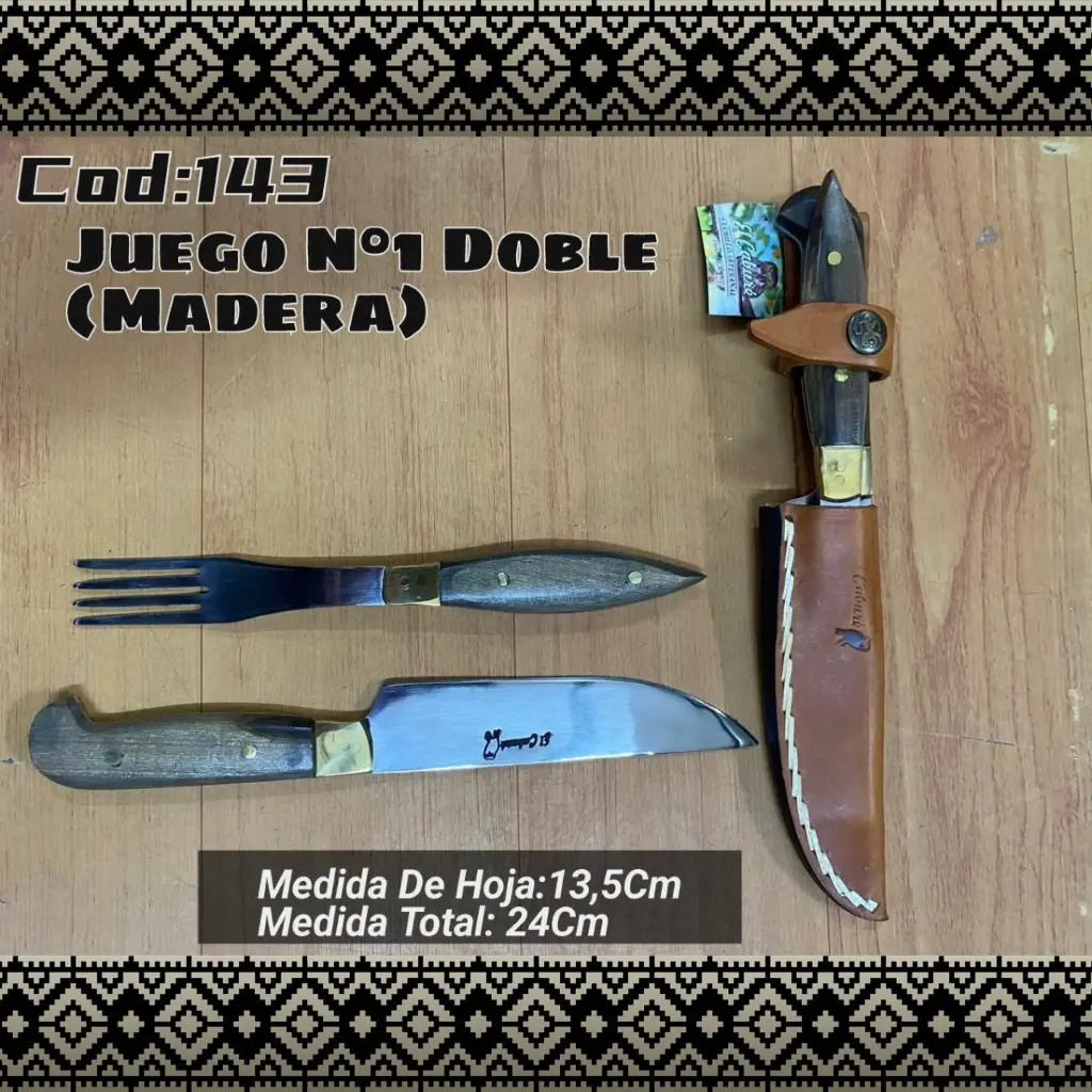 [c143] Juego N°1 Doble (Madera)
