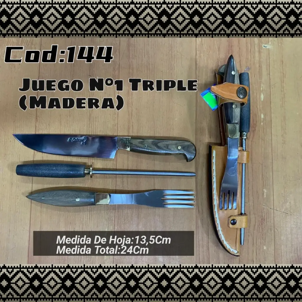 Juego N°1 Triple (Madera)