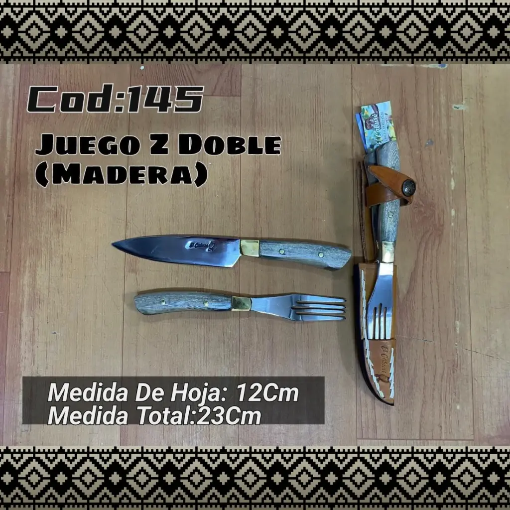Juego Z Doble (Madera)
