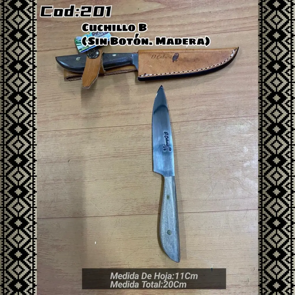 [c201] Cuchillo B (Madera)
