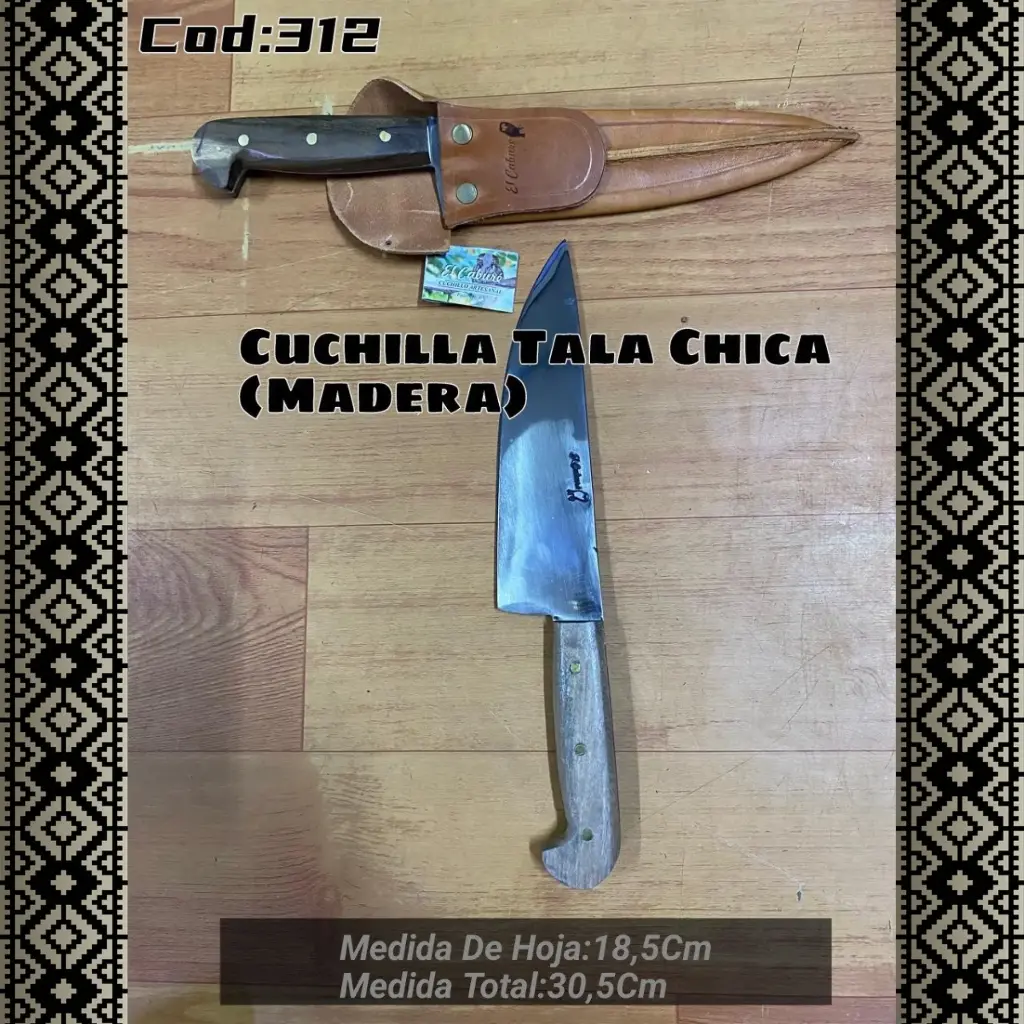 [c312] Cuchilla Tala Chica (Madera)