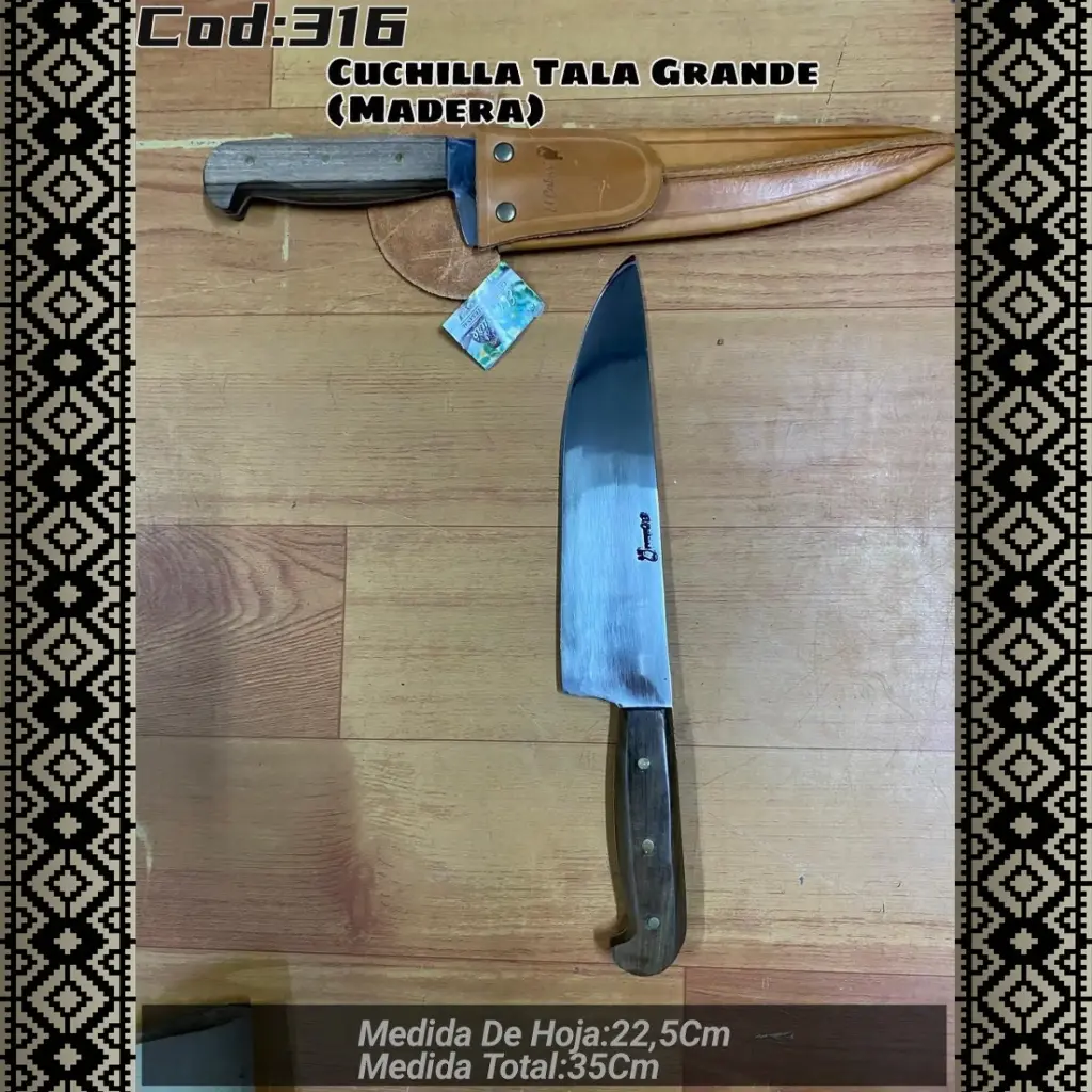 [c316] Cuchilla Tala Grande (Madera)