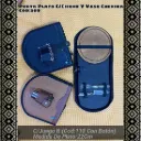 Porta Plato con Cierre y Vaso con Juego B (con Botón)