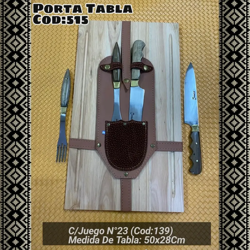 Porta Tabla con Juego N°23 (con Botón)