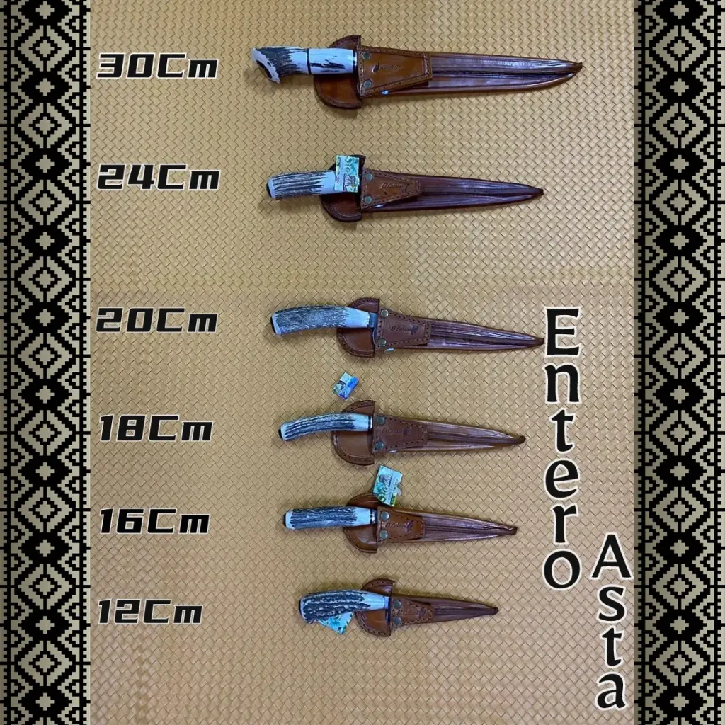 Cuchilla Acero Negro (Asta)