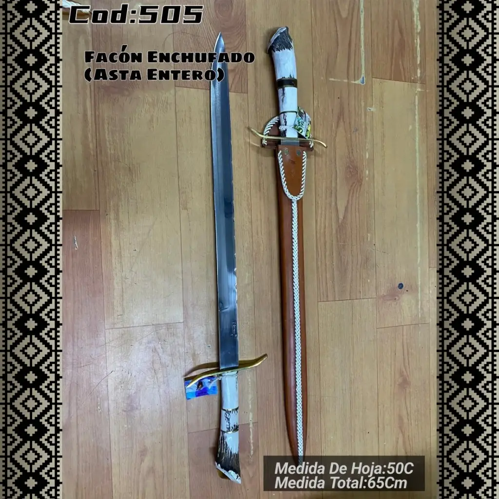 Facón Enchufado (Asta)