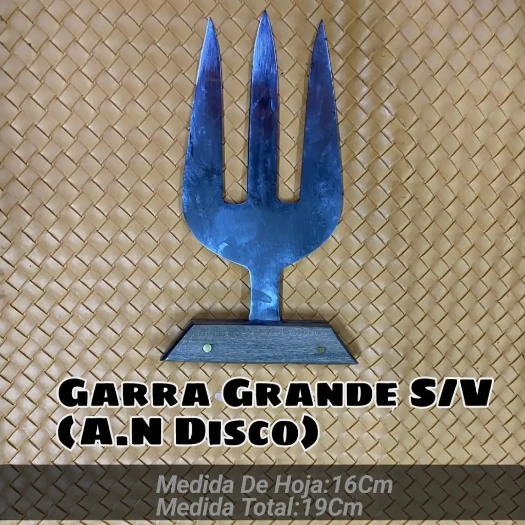 Garra Grande S/V Acero Negro (Madera)